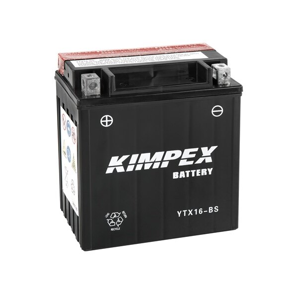 Kimpex Batterie sans entretien AGM YTX16 BS