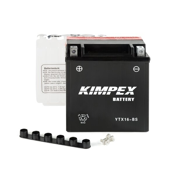 Kimpex Batterie sans entretien AGM YTX16 BS