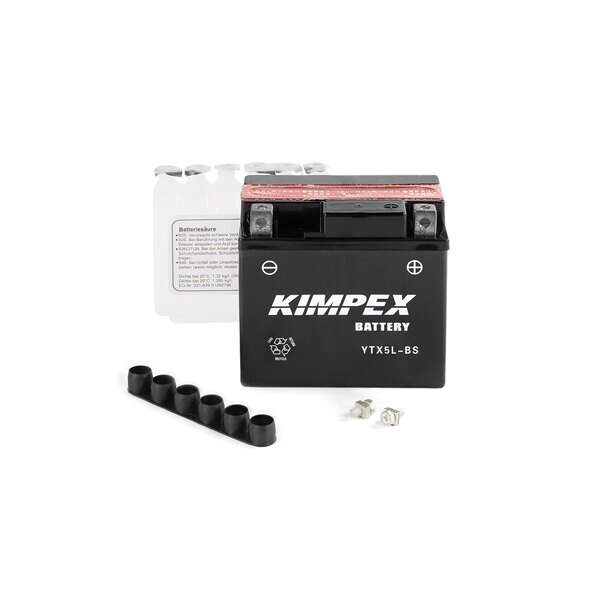 Batterie Kimpex sans entretien AGM YTX5L BS