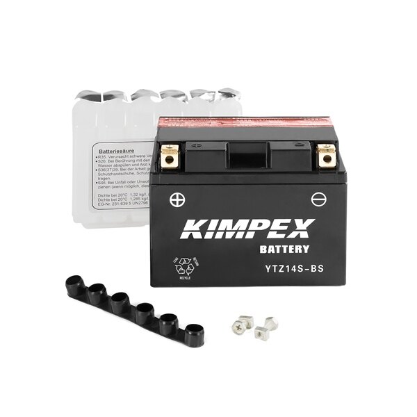 Batterie Kimpex sans entretien AGM haute performance YTZ14S BS