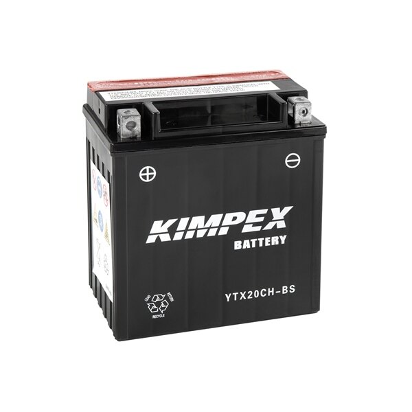 Kimpex Batterie AGM haute performance sans entretien YTX20CH BS