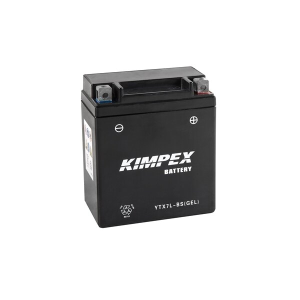 Kimpex Batterie sans entretien AGM YTX7L BS(GEL)