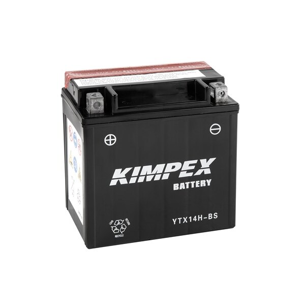 Batterie Kimpex sans entretien AGM haute performance YTX14H BS