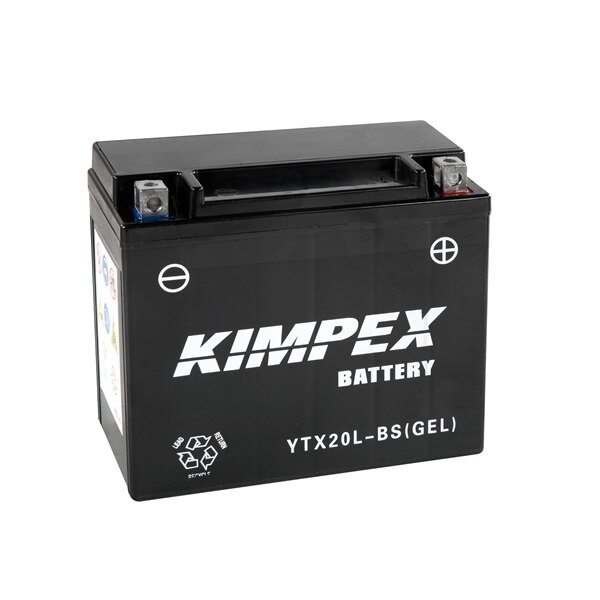 Batterie Kimpex sans entretien AGM YTX20(L) BS(GEL)