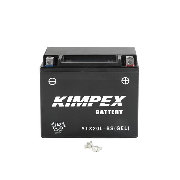 Batterie Kimpex sans entretien AGM YTX20(L) BS(GEL)