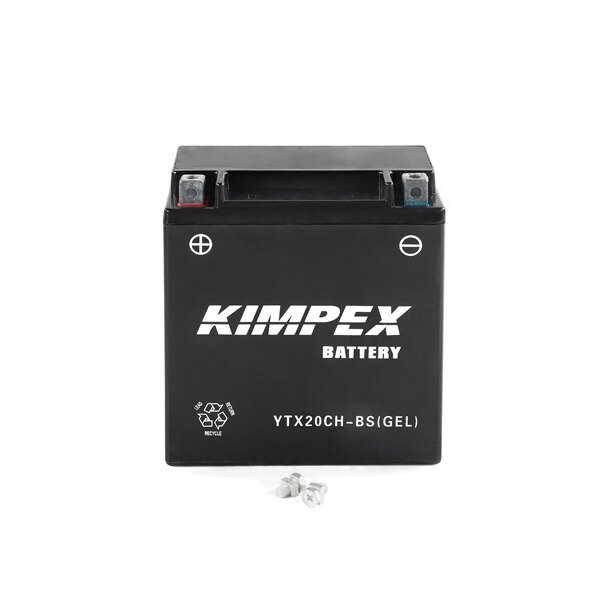 Batterie Kimpex sans entretien AGM haute performance YTX20CH BS(GEL)