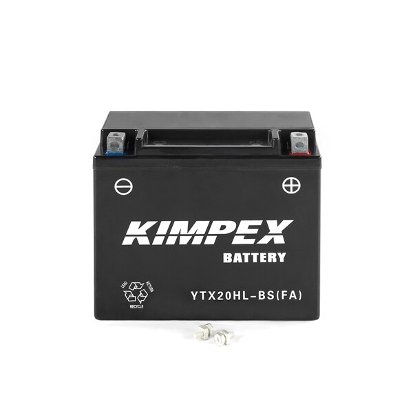 Kimpex Battery Maintenance Free AGM High Performance YTX20H(L) BS(FA)