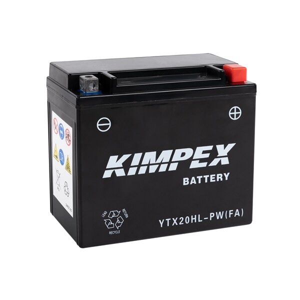 Batterie Kimpex sans entretien AGM YTX20HL PW (FA)