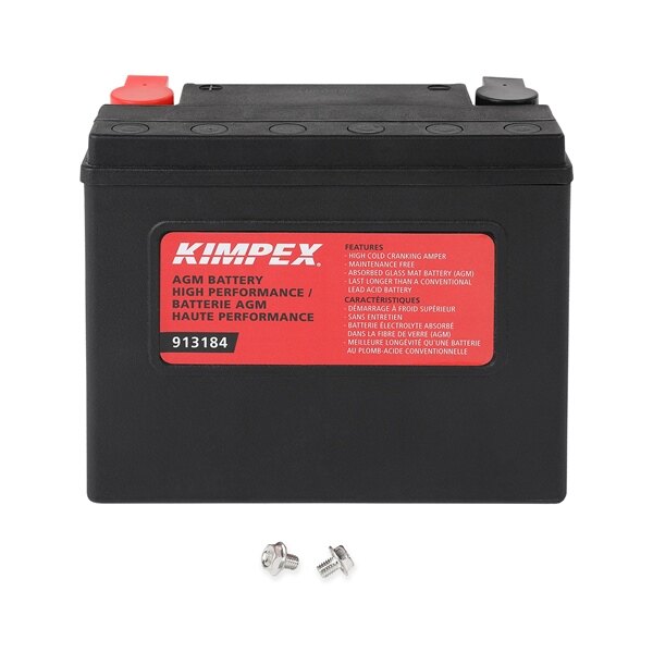 Batterie Kimpex sans entretien AGM haute performance YTX24HL