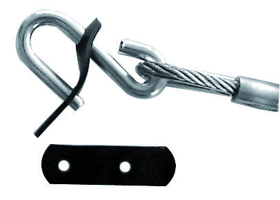 Tie Down â??Sâ? Hook Chain Keepers