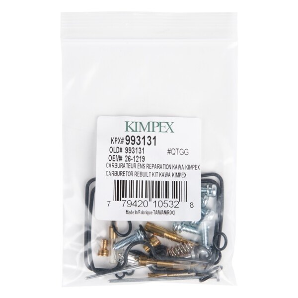 Kimpex Kit de réparation de carburateur pour Kawasaki