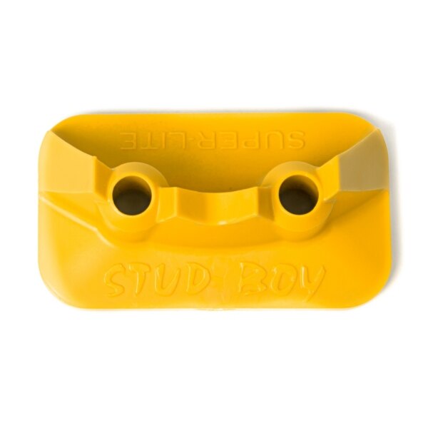 STUD BOY Super Lite Pro Series Backer Plate Rectangular Double Yellow 48