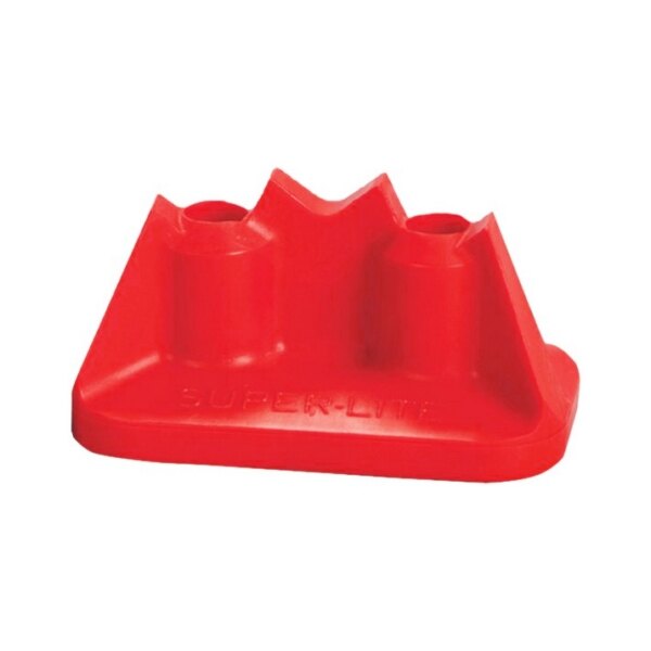 Plaque de support STUD BOY Super Lite Pro Series Rectangulaire Double Rouge 48