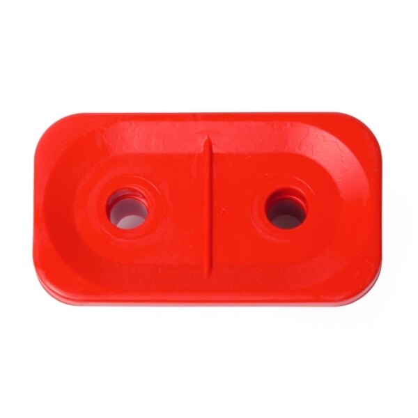 Plaque de support STUD BOY Super Lite Pro Series Rectangulaire Double Rouge 48