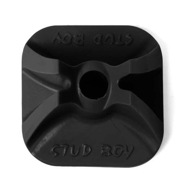 Plaque d'appui STUD BOY Super Lite Pro Series carrée simple noire 24