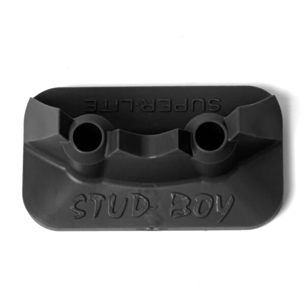 Plaque de support STUD BOY Super Lite Pro Series rectangulaire double noire 48