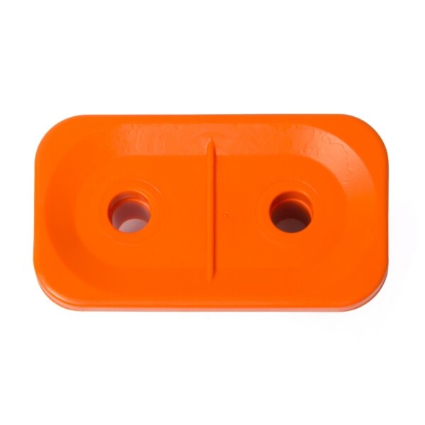 Stud Boy Super Lite Pro Series Backer Plate Rectangular Double Orange 48