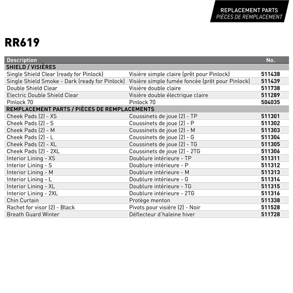 CKX Casque Intégral RR619, Été Solid Summer