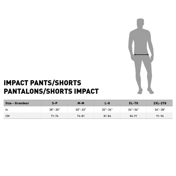 SI LEATT IMPACT PANTS SHORTS