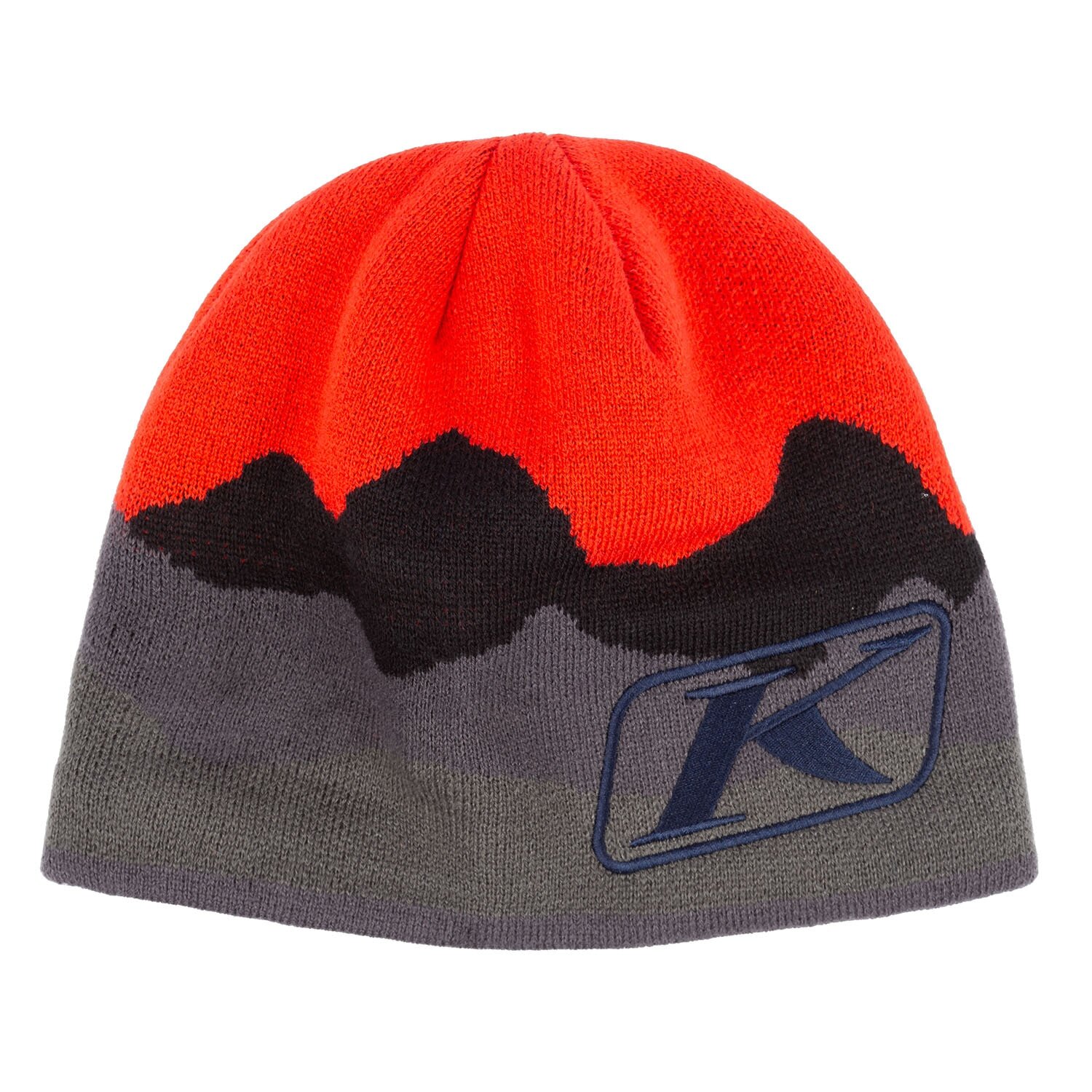 KLIM Beanie ONE SIZE FITS ALL Fiery Red Dress Blues