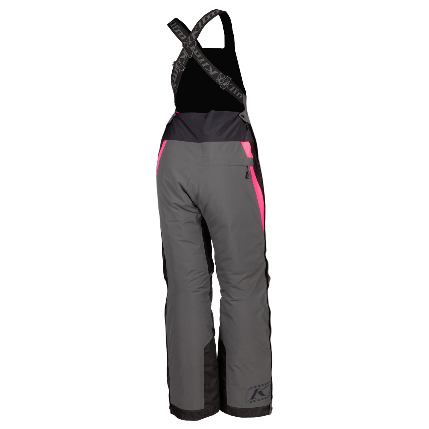 Strata Bib (Non Current) LG Asphalt Knockout Pink