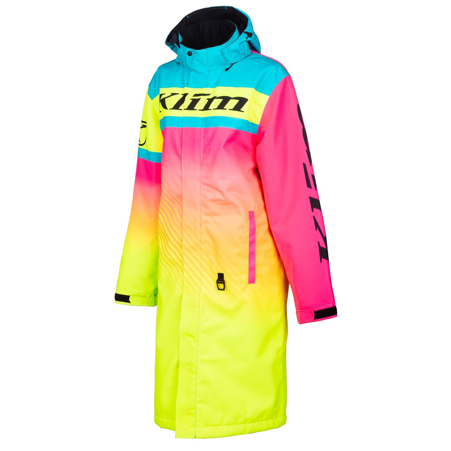 Revolt Pit Coat LG Black Hi Vis