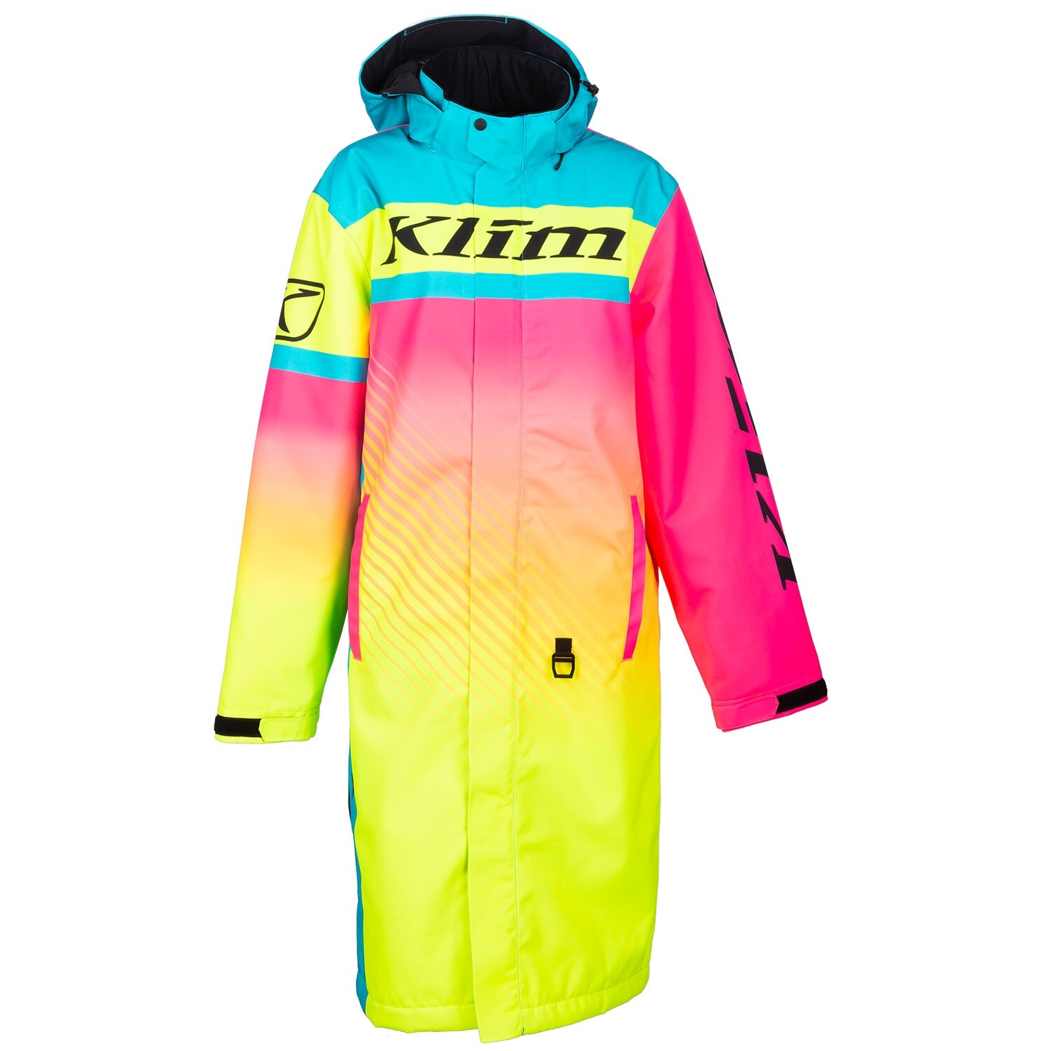 Revolt Pit Coat LG Black Hi Vis