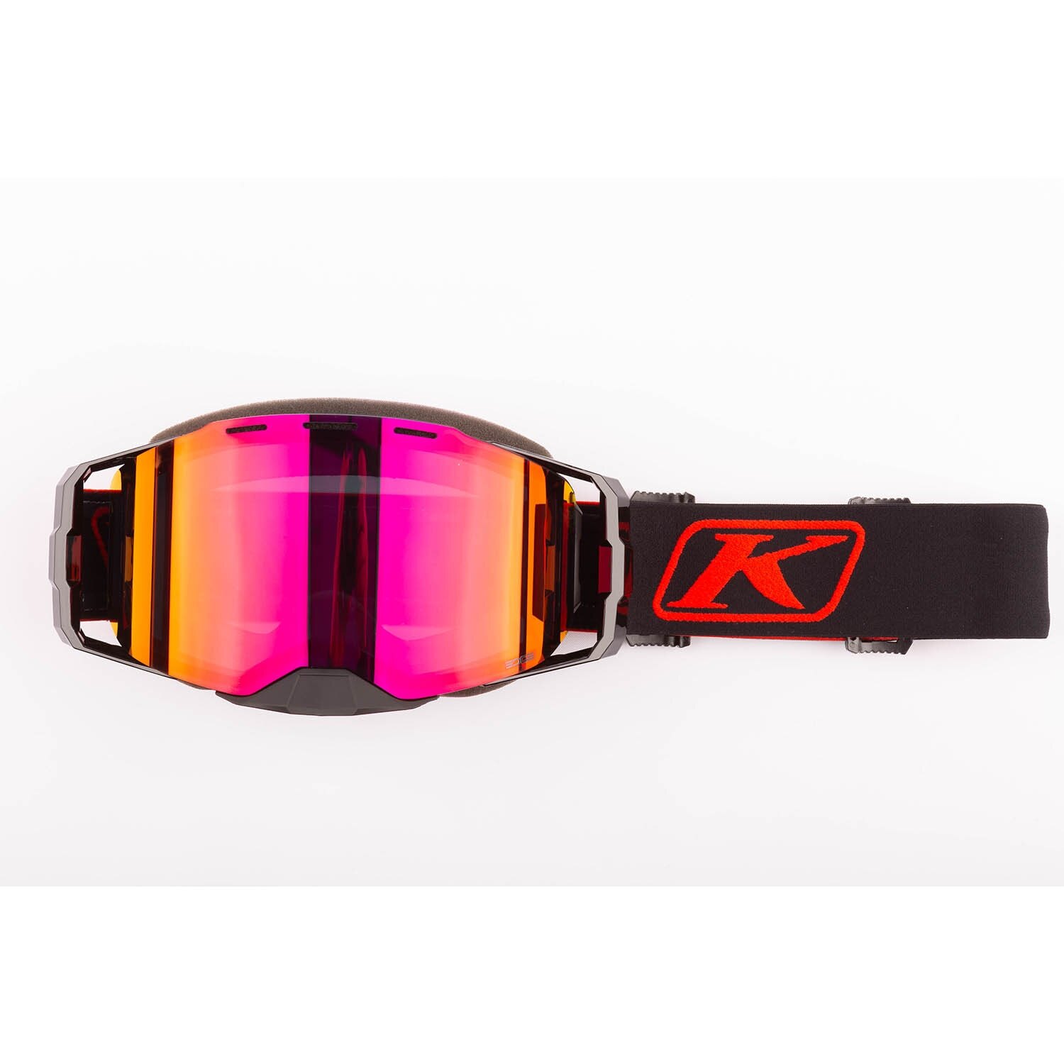 Edge Goggle Focus Black Fiery Red Dark Smoke Red Mirror