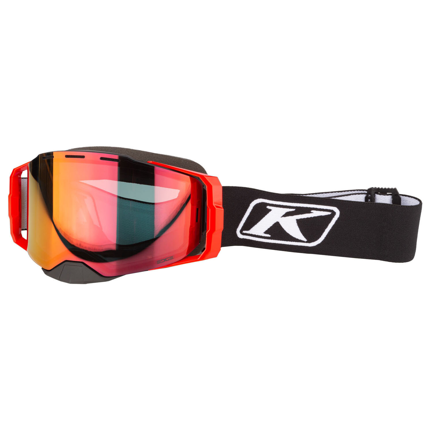 Edge Goggle Focus Black Fiery Red Dark Smoke Red Mirror