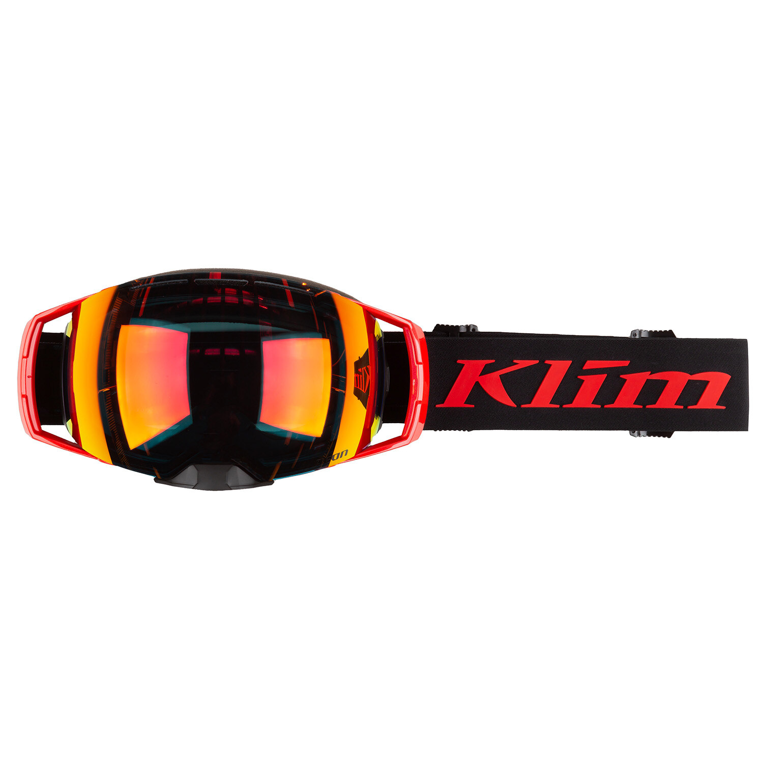 Aeon Goggle Tech Fiery Red Smoke Red Mirror