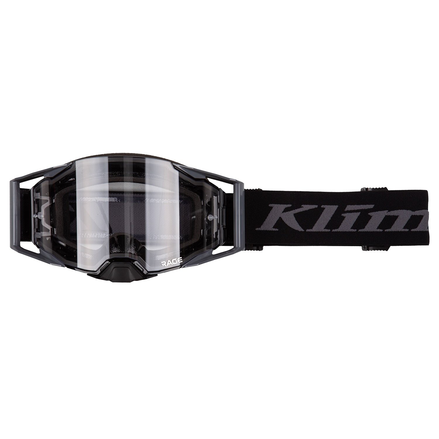 Rage Off Road Goggle Black Clear Lens