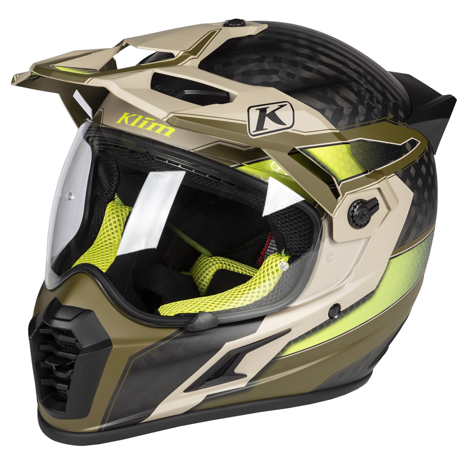 Krios Pro Helmet ECE/DOT SM Haptik White