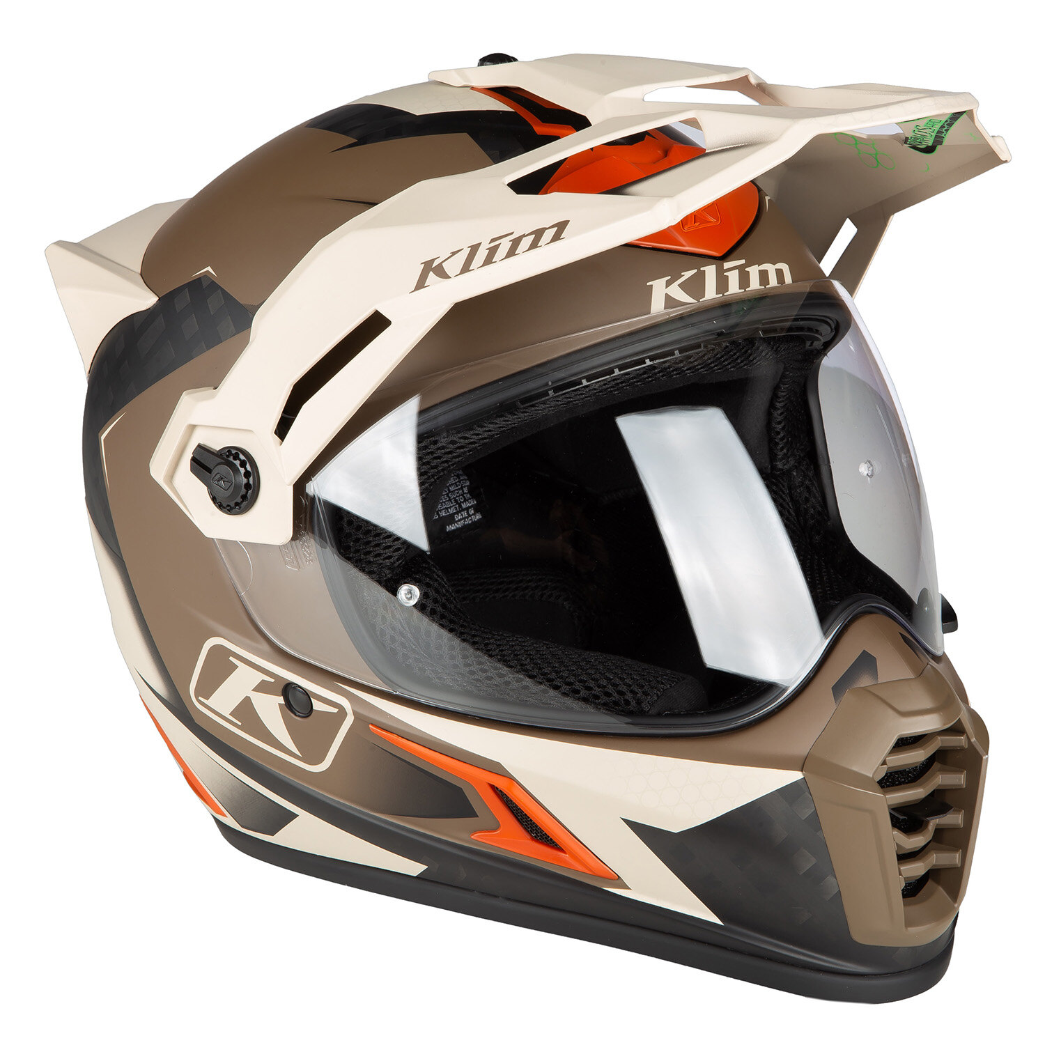 Krios Pro Helmet ECE/DOT SM Haptik White