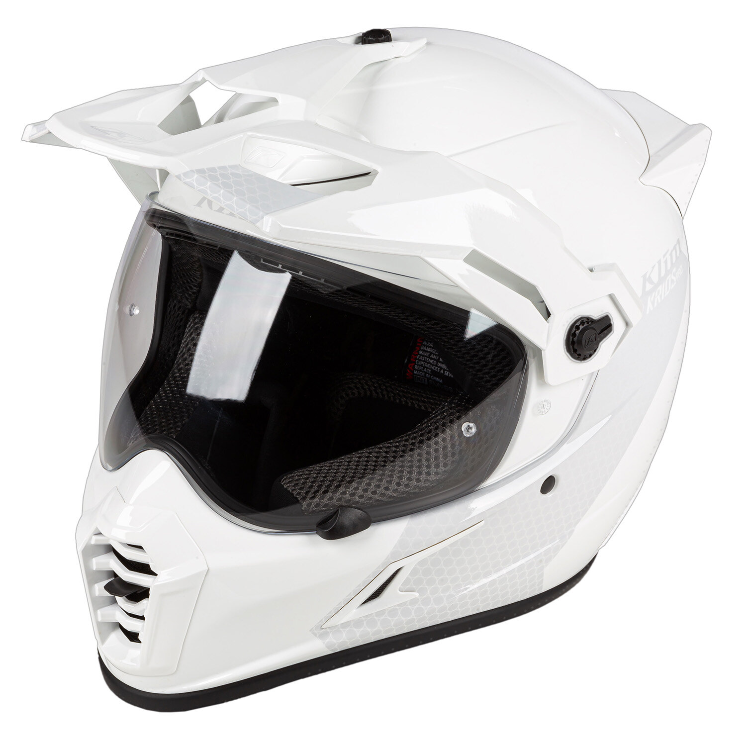 Krios Pro Helmet ECE/DOT SM Haptik White