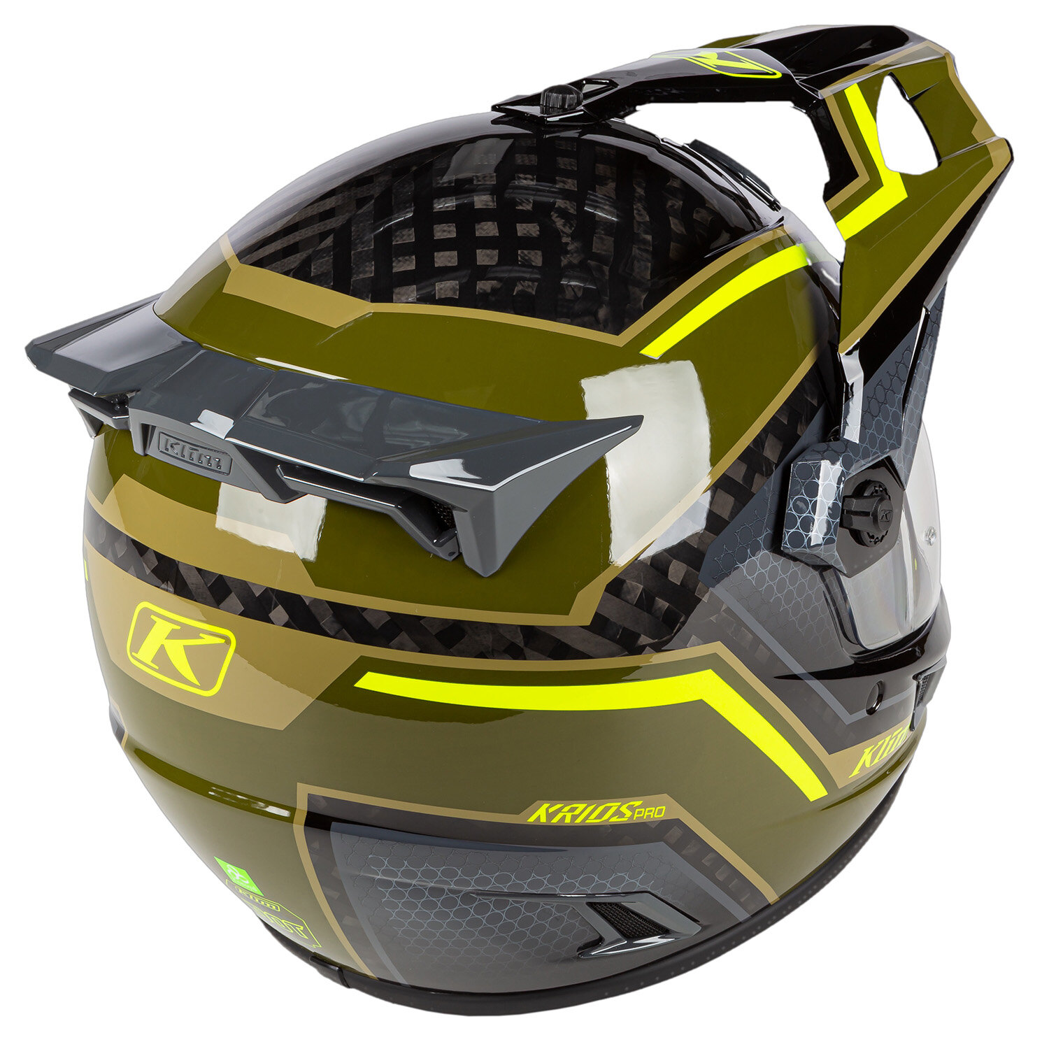 Krios Pro Helmet ECE/DOT SM Haptik White