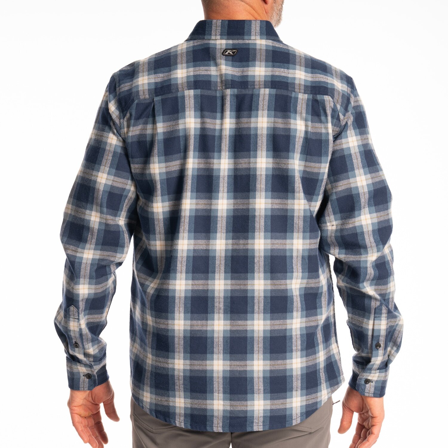 Alderson Midweight Flannel Shirt SM Black Asphalt