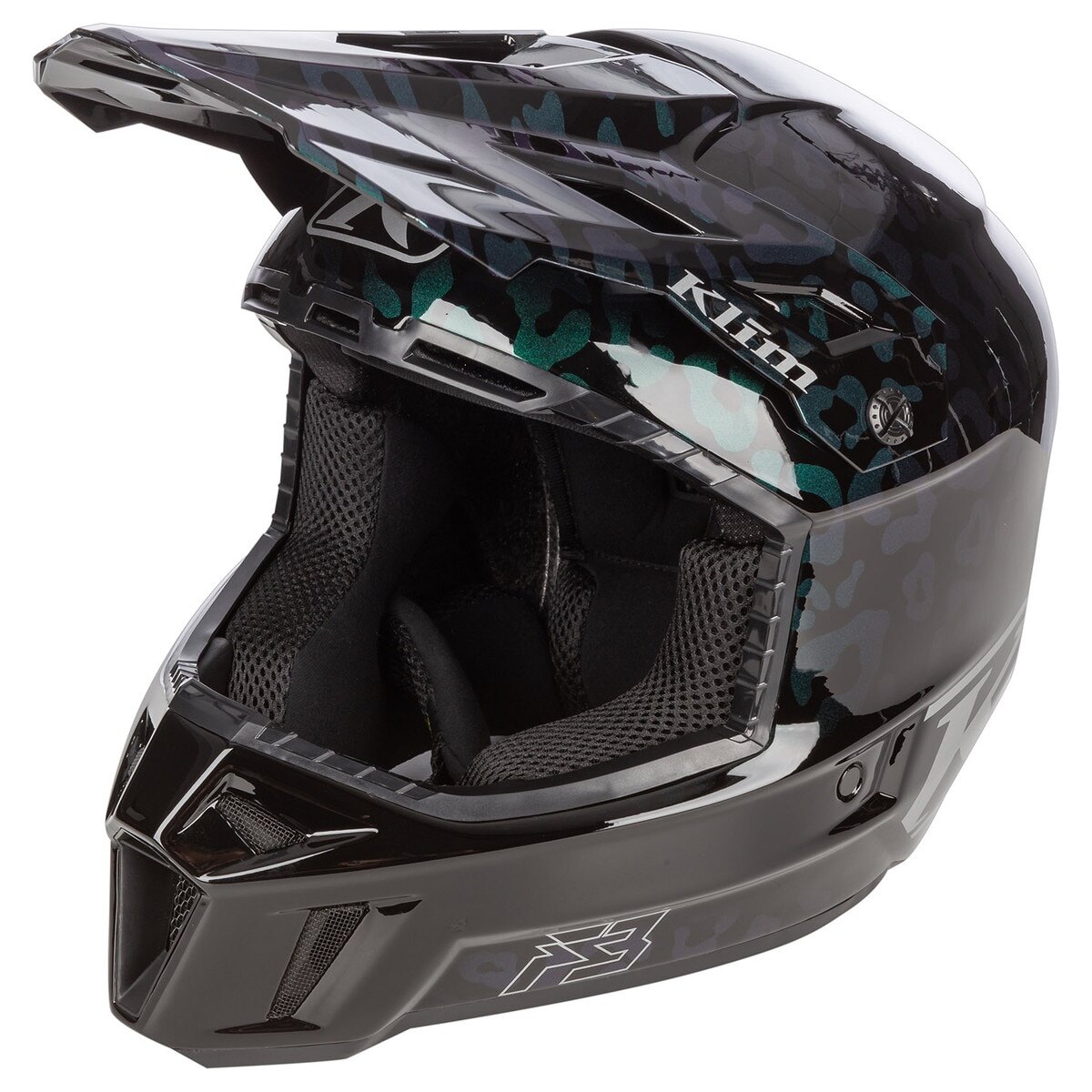 F3 Carbon Visor Unruly Kombu Green Hi Vis