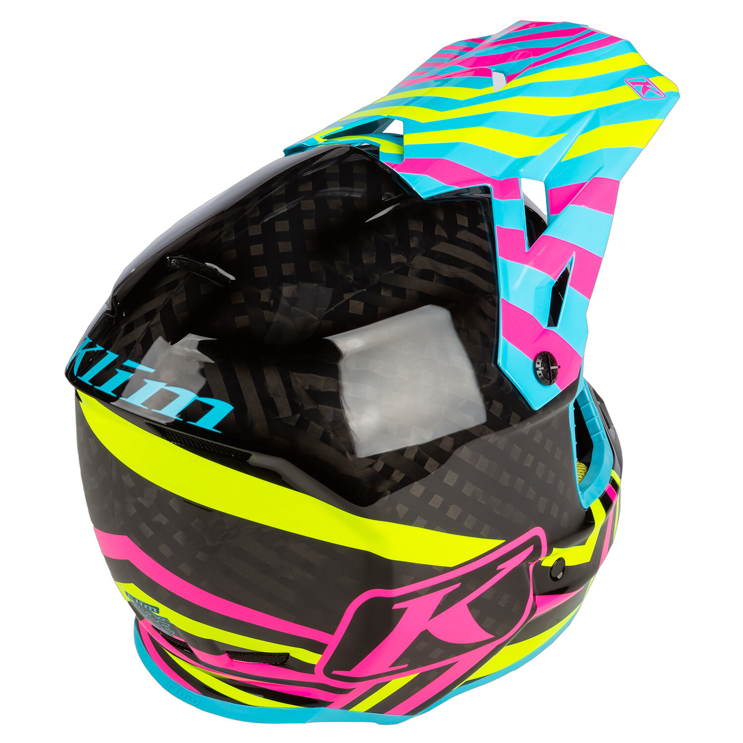 F3 Carbon Off Road Helmet ECE SM Lightning Peyote