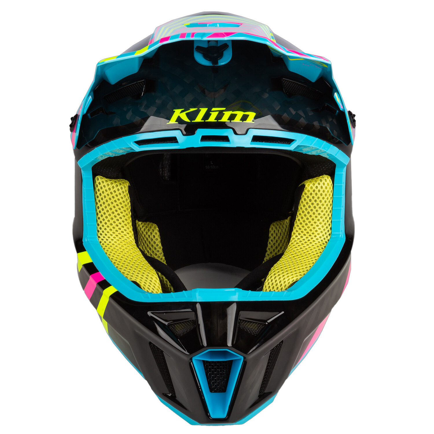 F3 Carbon Off Road Helmet ECE SM Lightning Peyote