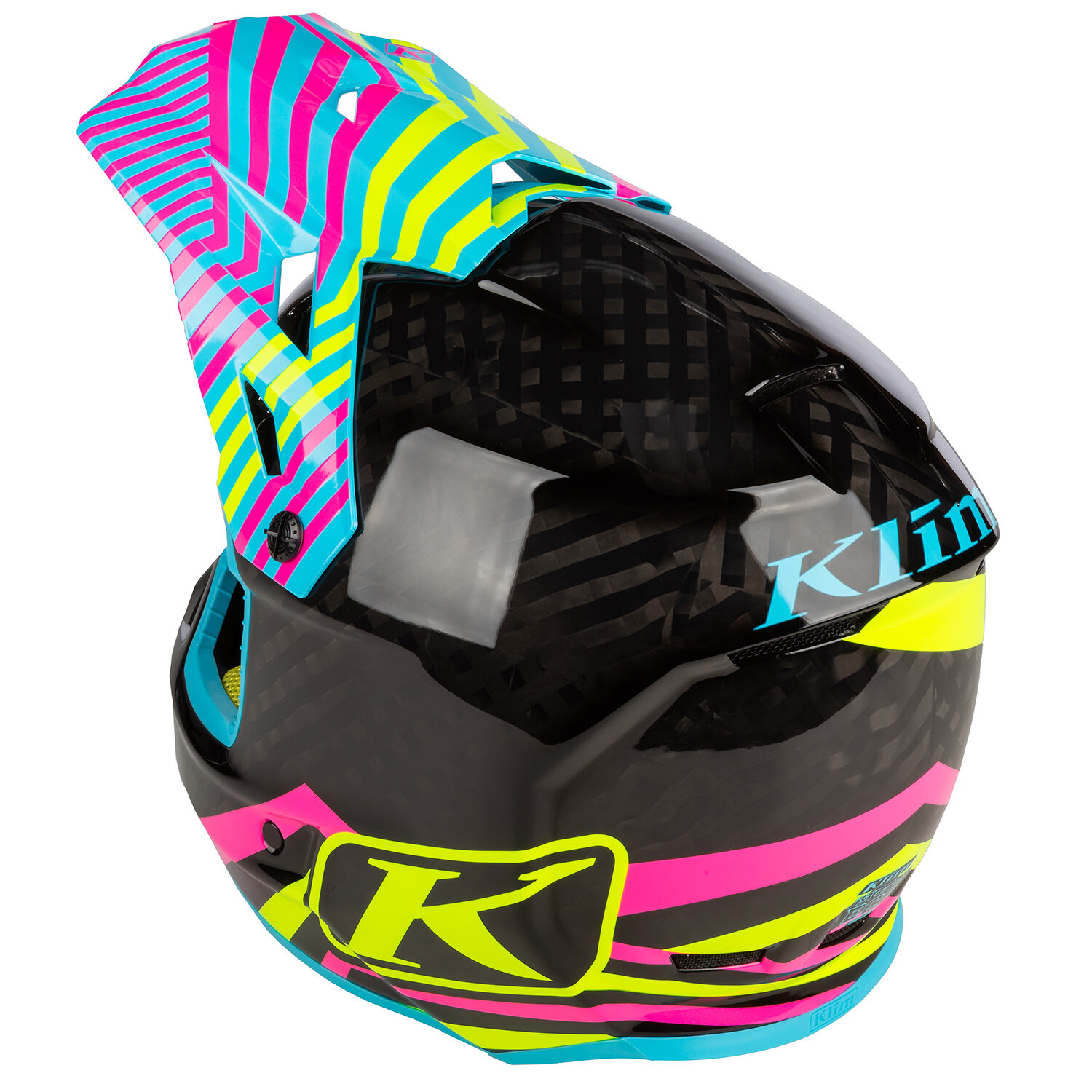 F3 Carbon Off Road Helmet ECE SM Lightning Peyote