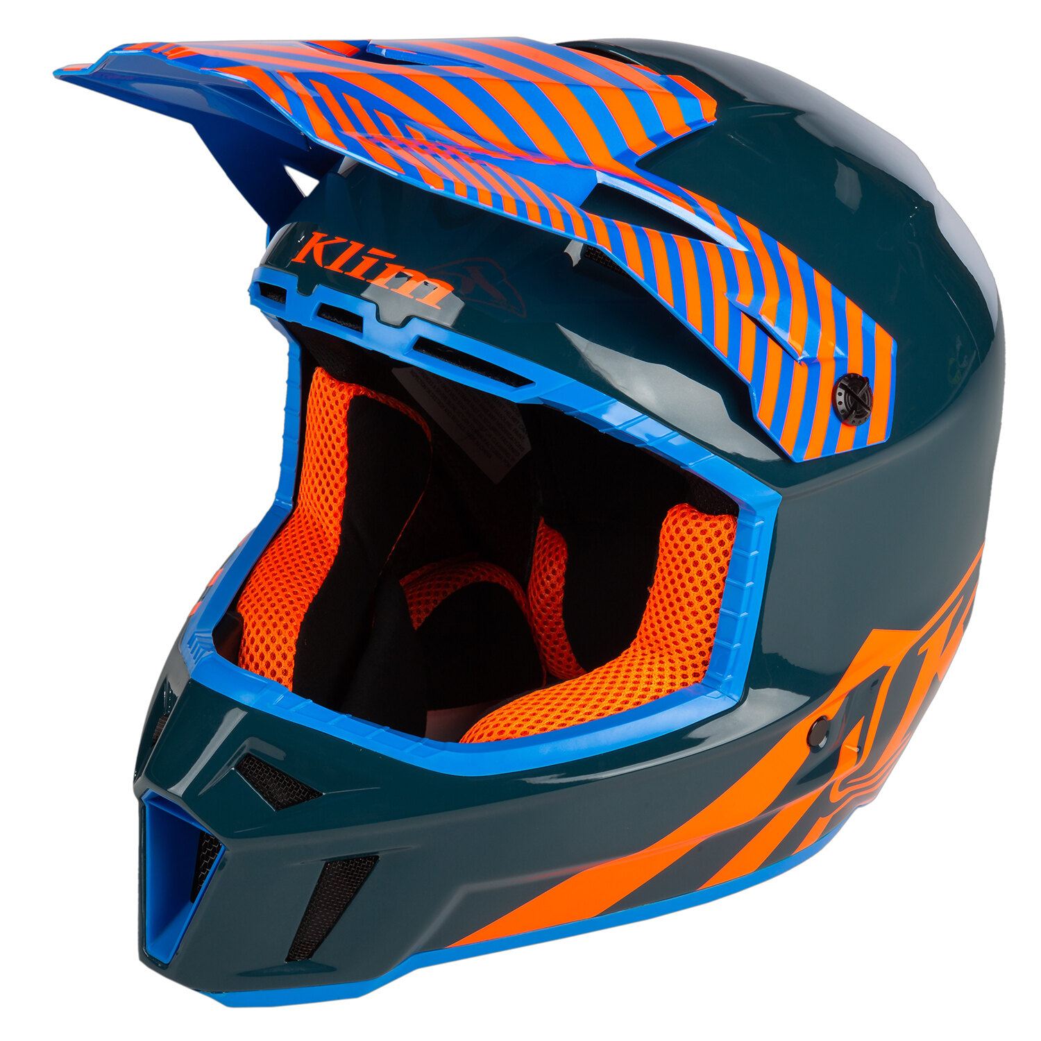 F3 Carbon Off Road Helmet ECE SM Lightning Peyote