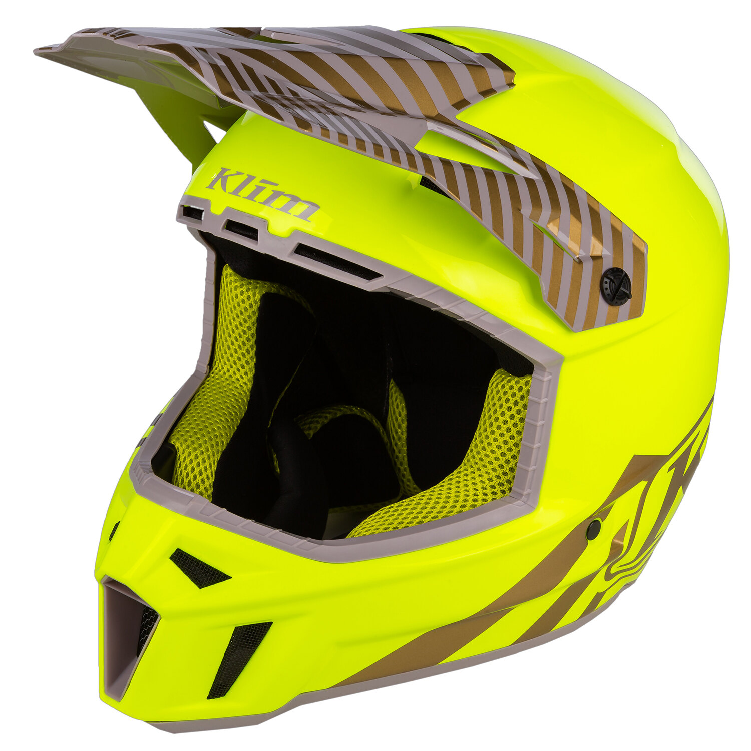 F3 Carbon Off Road Helmet ECE SM Lightning Peyote