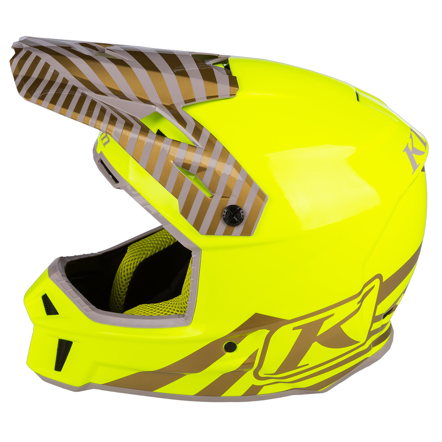 F3 Carbon Off Road Helmet ECE SM Lightning Peyote