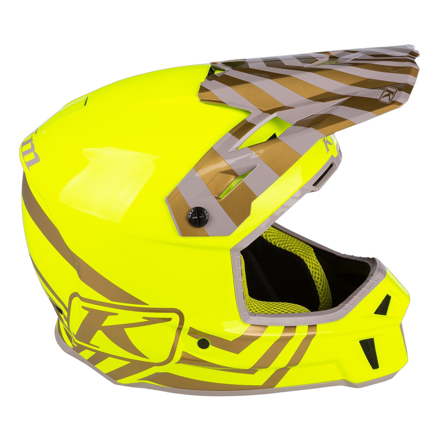 F3 Carbon Off Road Helmet ECE SM Lightning Peyote