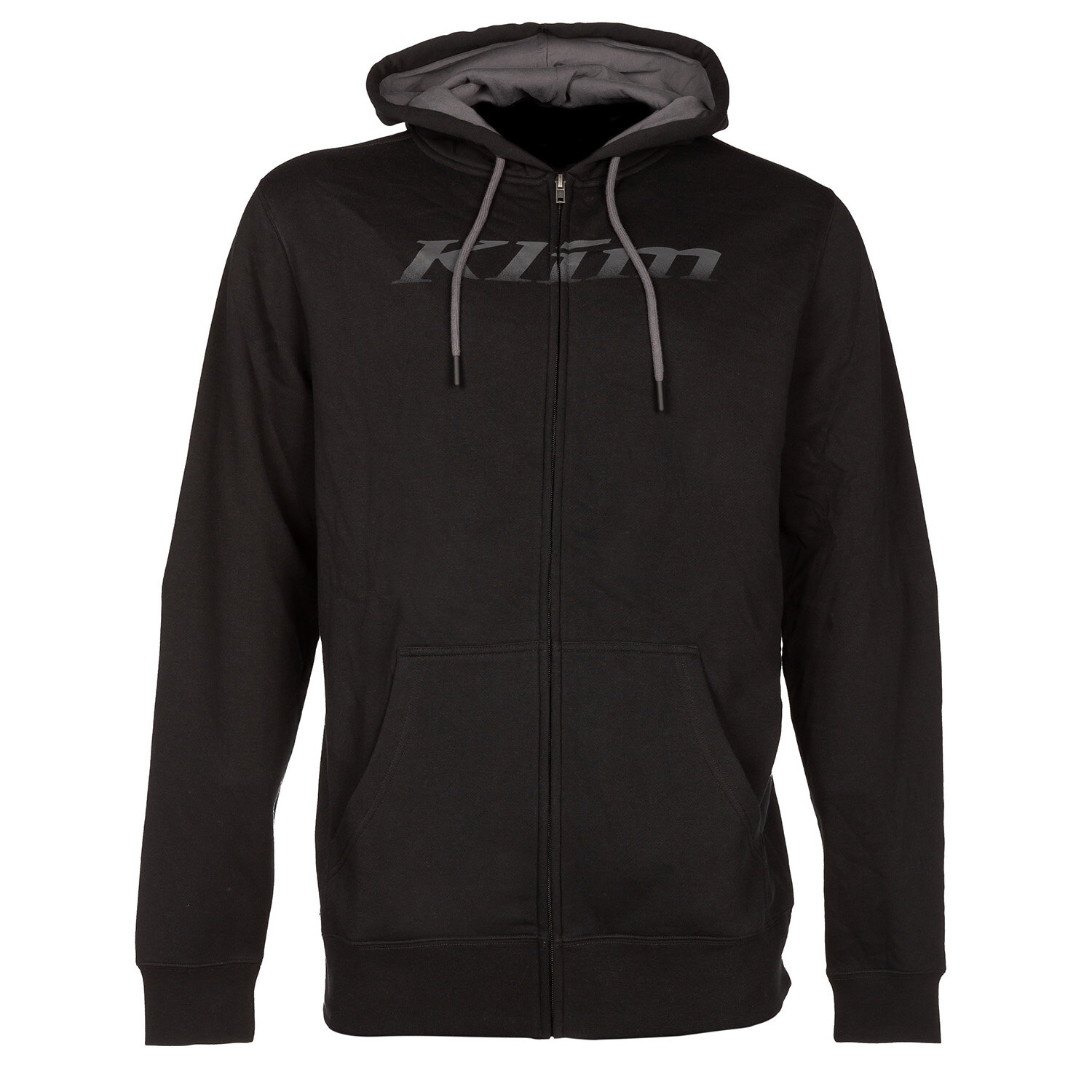 Shadow Zip Up Hoodie MD Black Asphalt