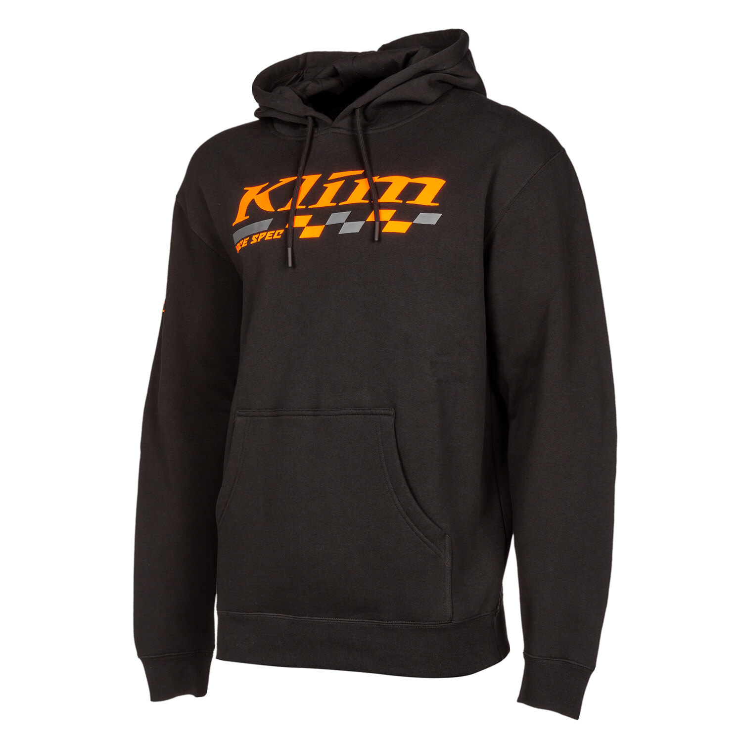 Race Spec Hoodie XS Black Strike Orange