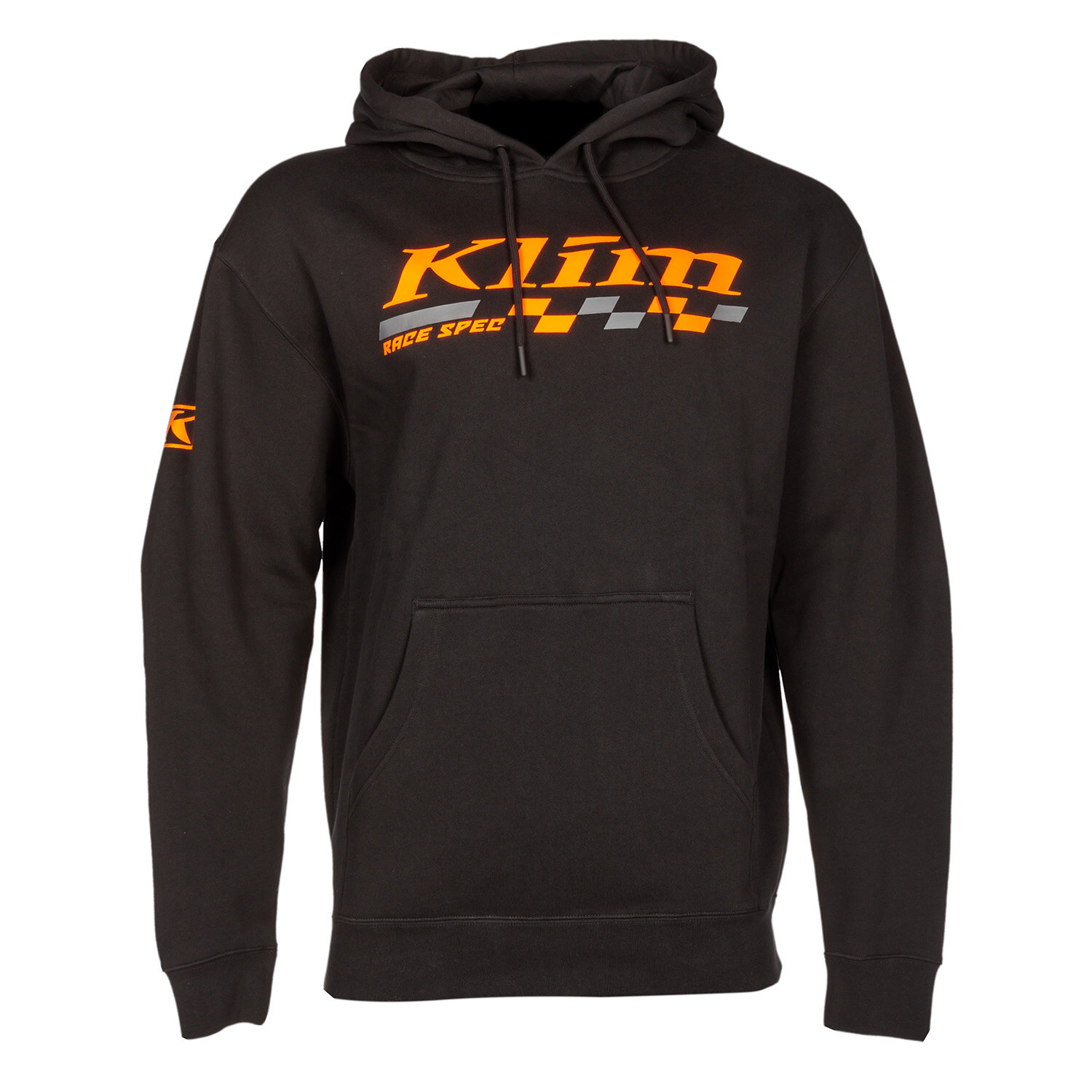 Race Spec Hoodie XS Black Strike Orange