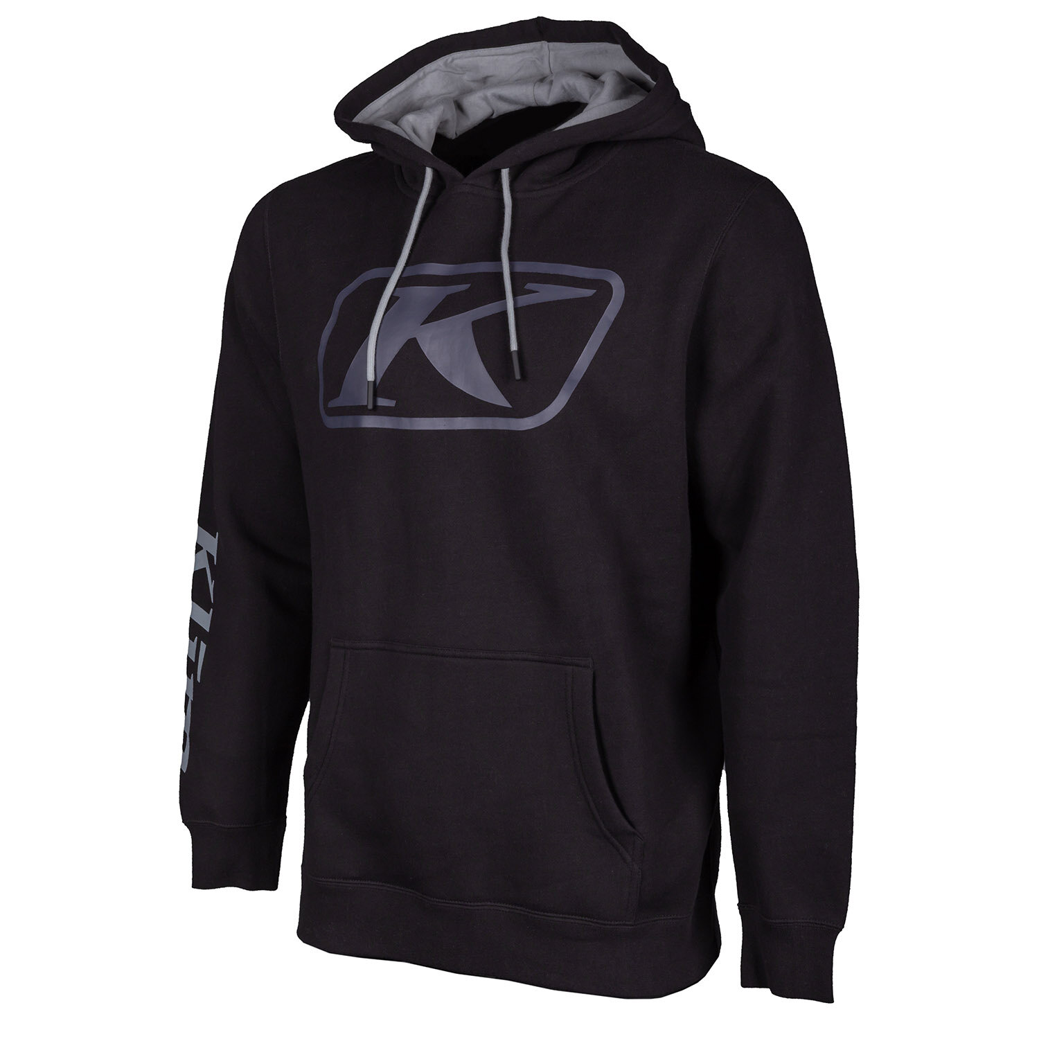 K Corp Hoodie LG Red Black Metallic