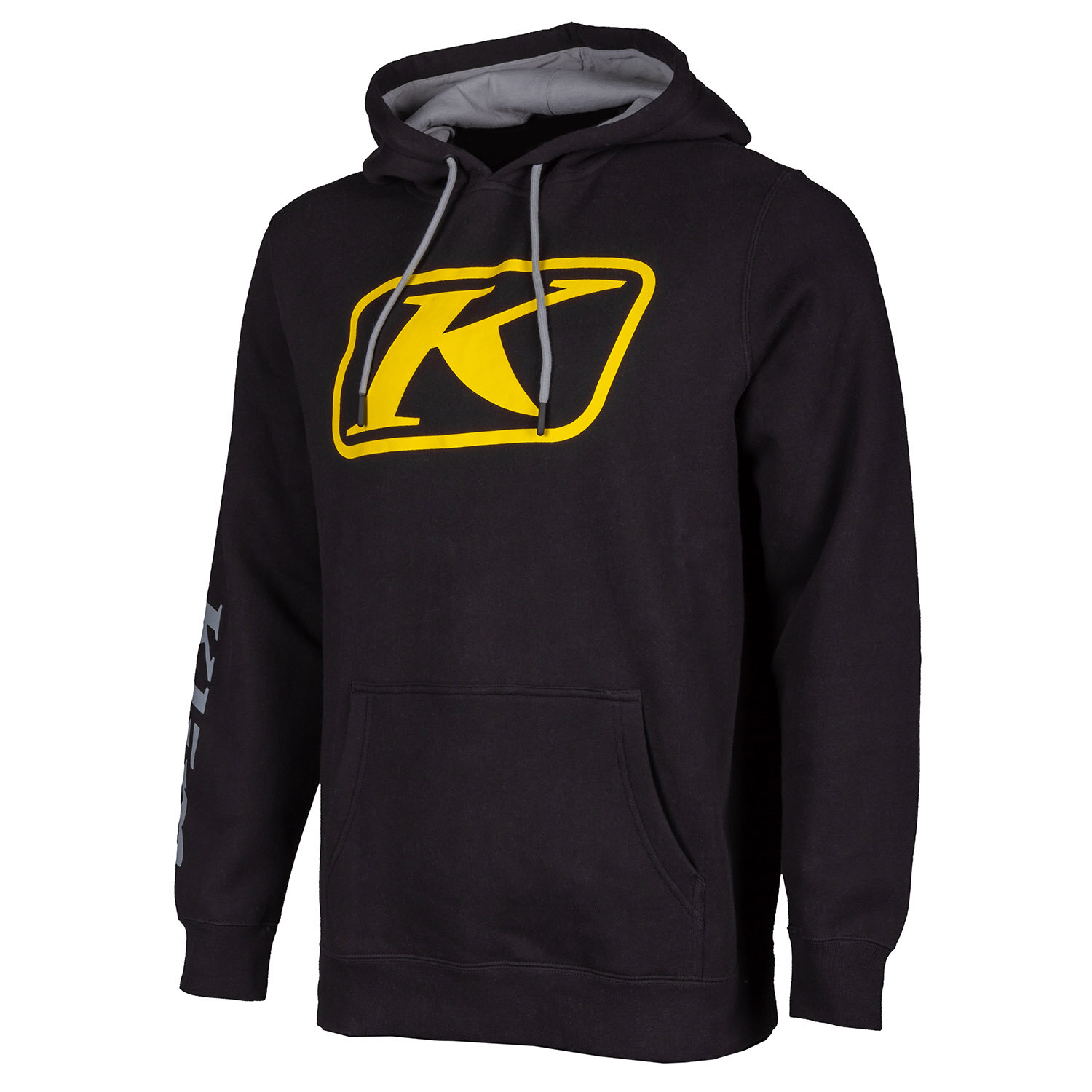 K Corp Hoodie LG Red Black Metallic