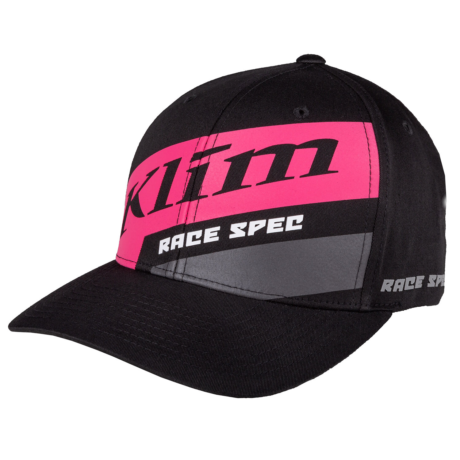 Race Spec Hat (Non Current) Black Knockout Pink